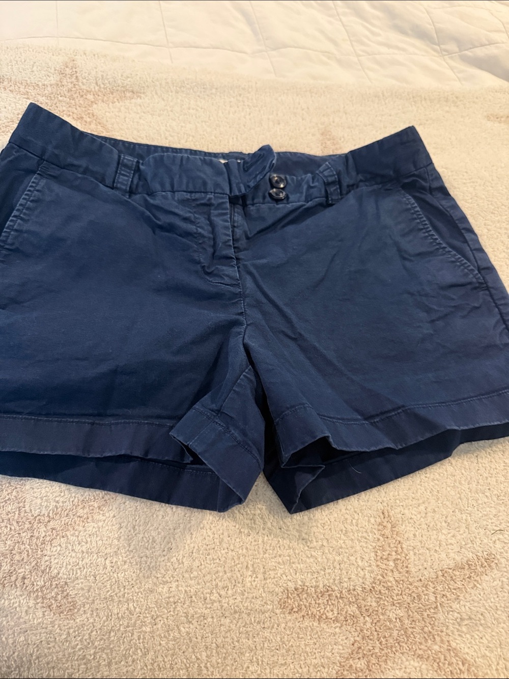 Vineyard Vines Navy Cotton Shorts